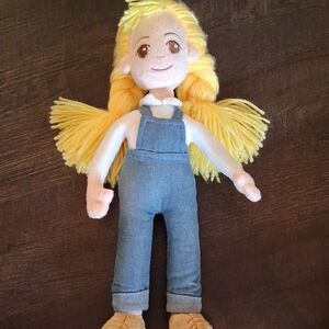 Dollywood Park Charming Yellow-Haired Dolly Plush Doll